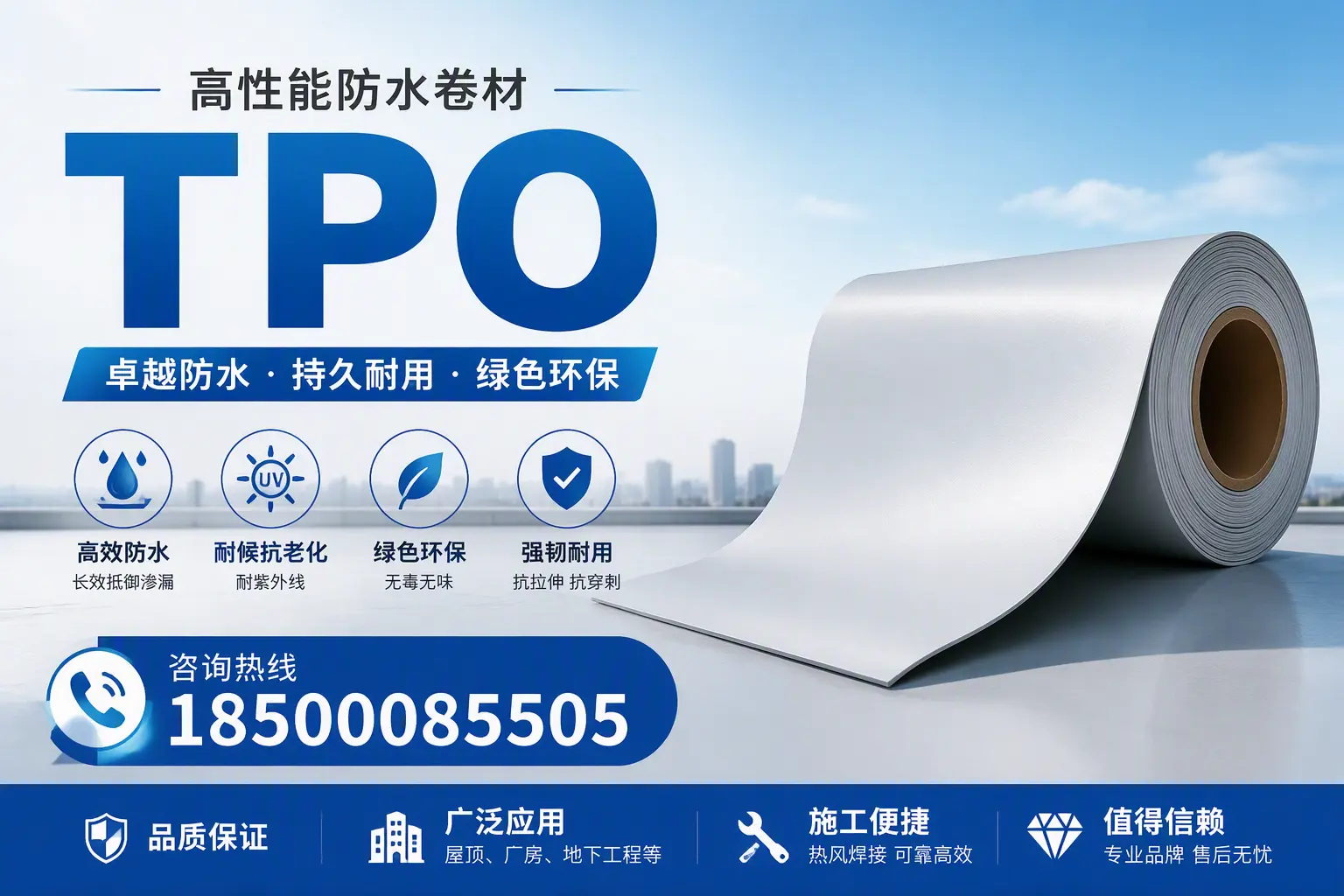 TPO材料的环保特性及其在定安的应用